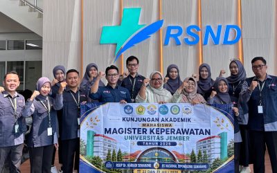 Merajut Sinergi, Menimba Inspirasi: RSND Sambut Kunjungan Akademik Magister Keperawatan Universitas Jember